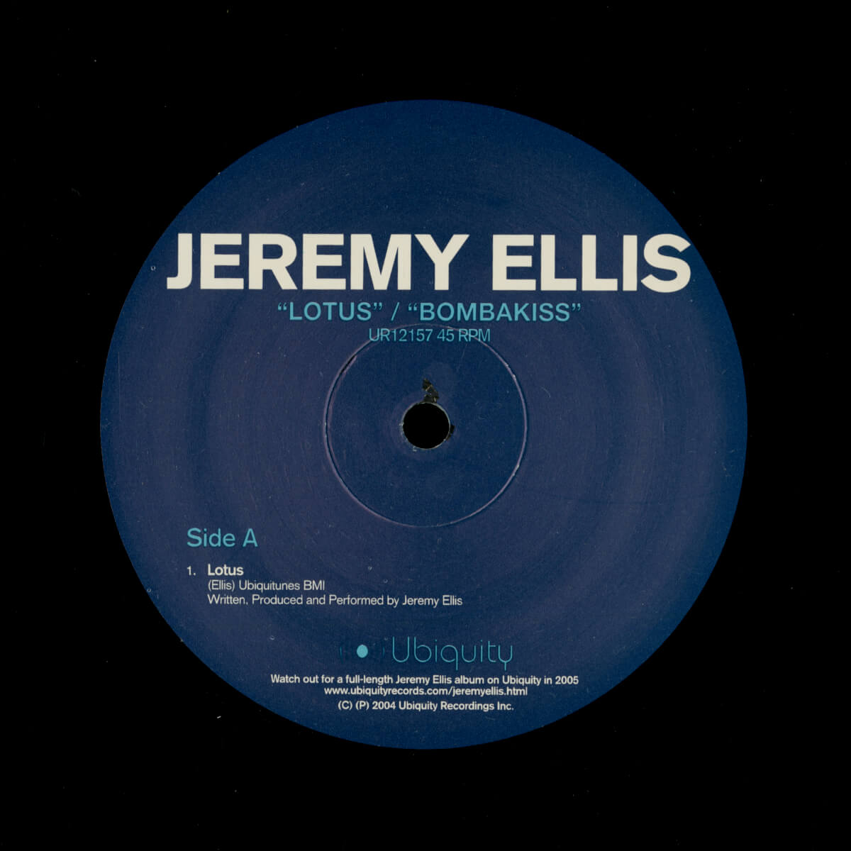 Jeremy Ellis – Lotus / Bombakiss