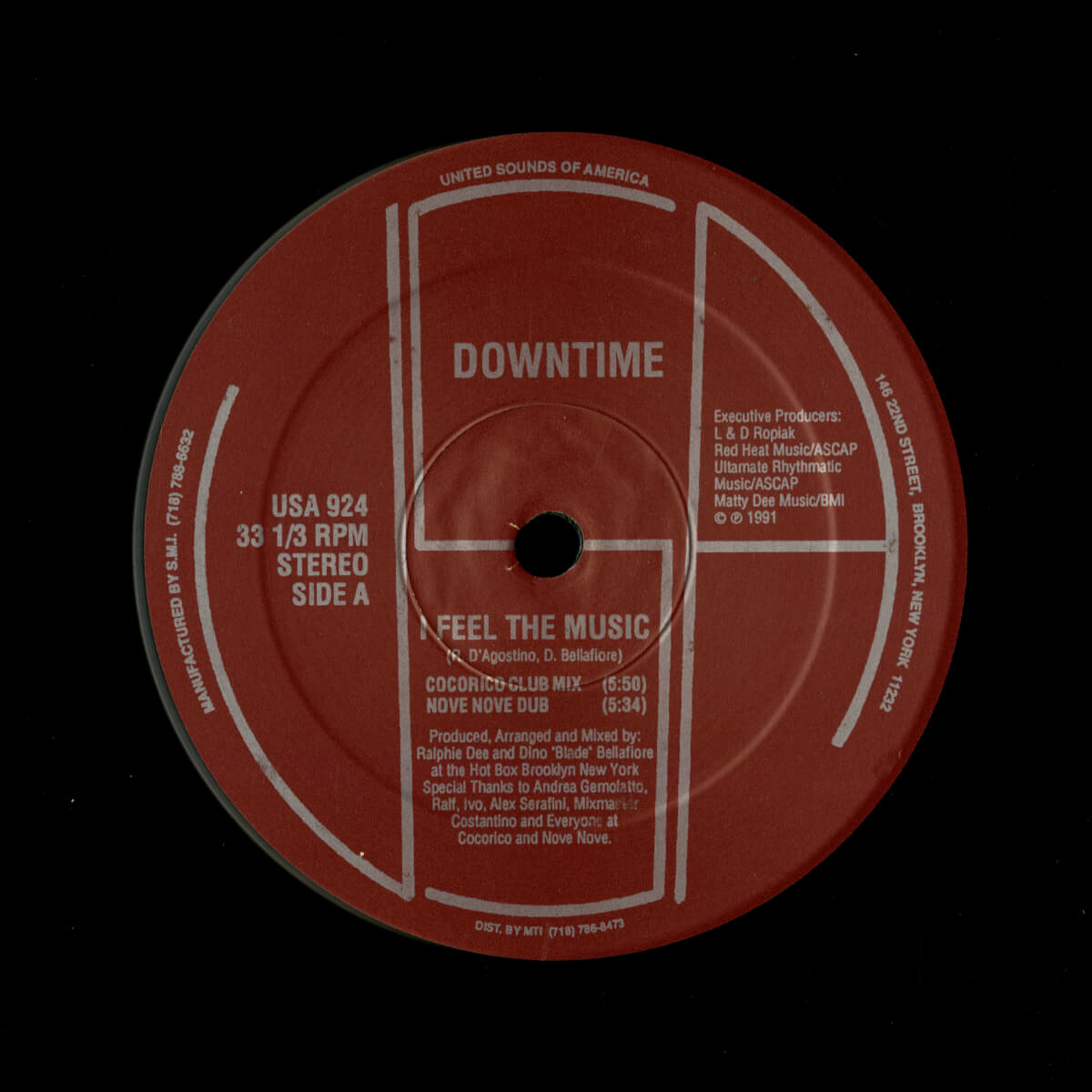 Downtime – I Feel The Music