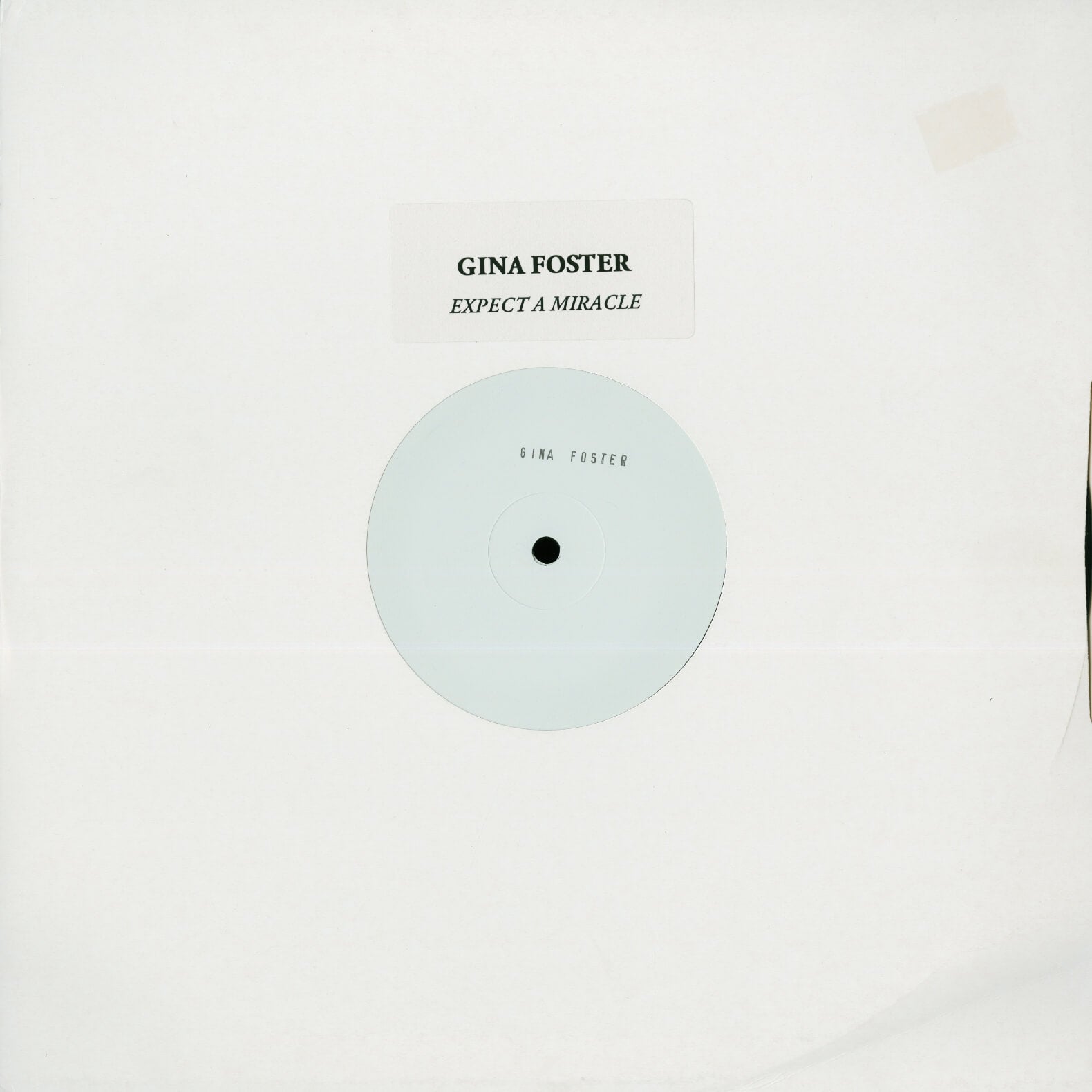 Gina Foster – Expect A Miracle