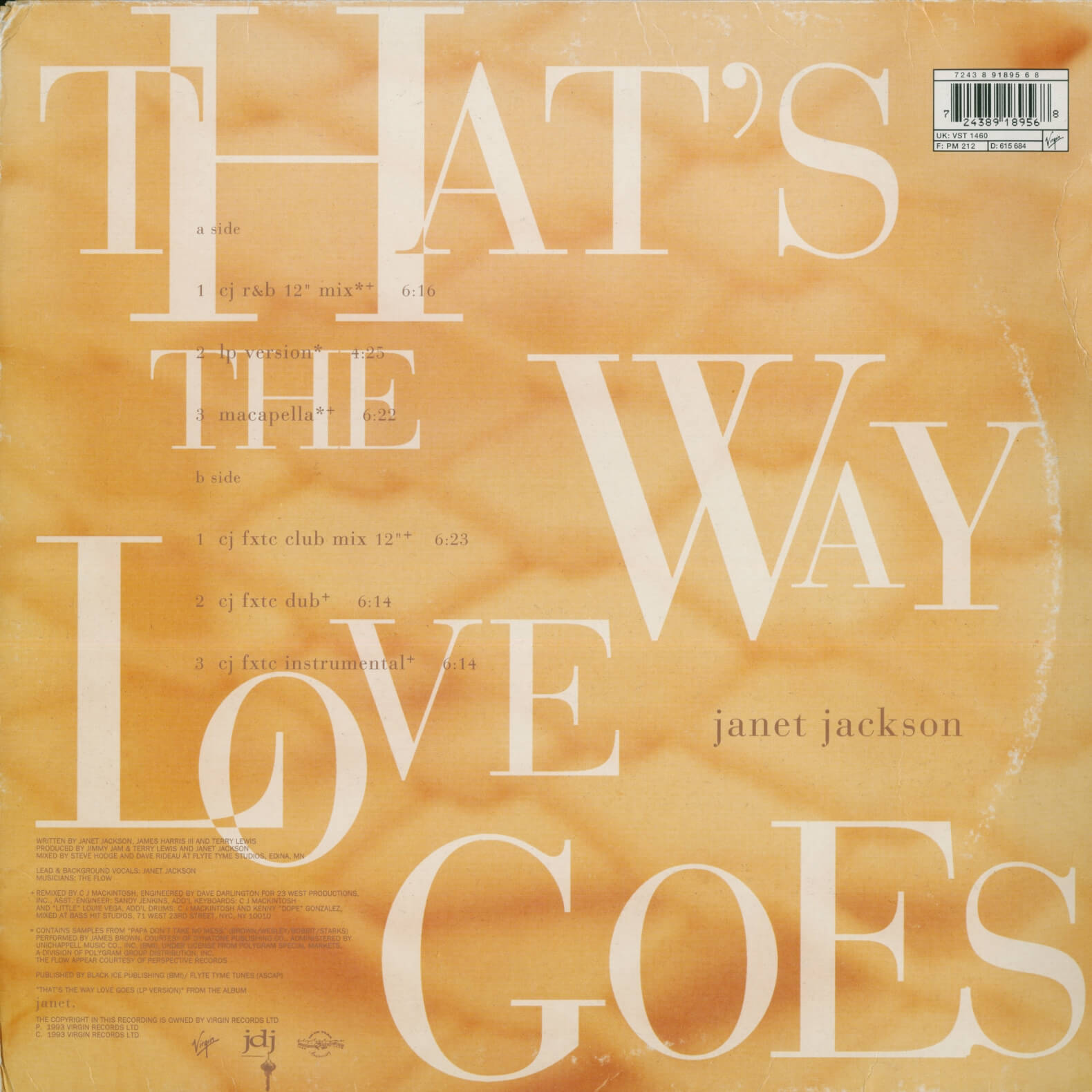Janet Jackson – That's The Way Love Goes