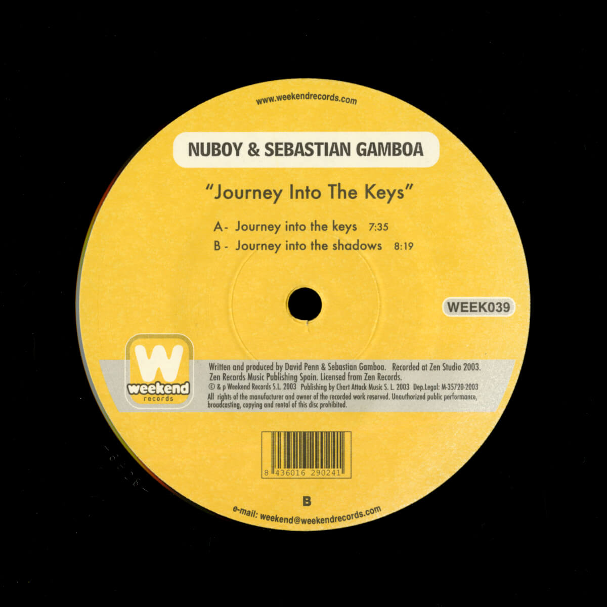 Nuboy & Sebastian Gamboa – Journey Into The Keys
