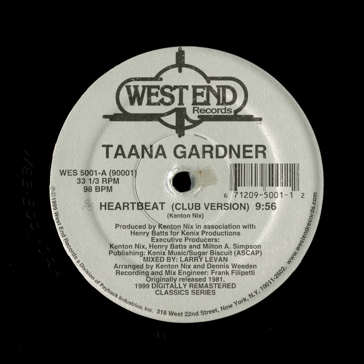 Taana Gardner – Heartbeat