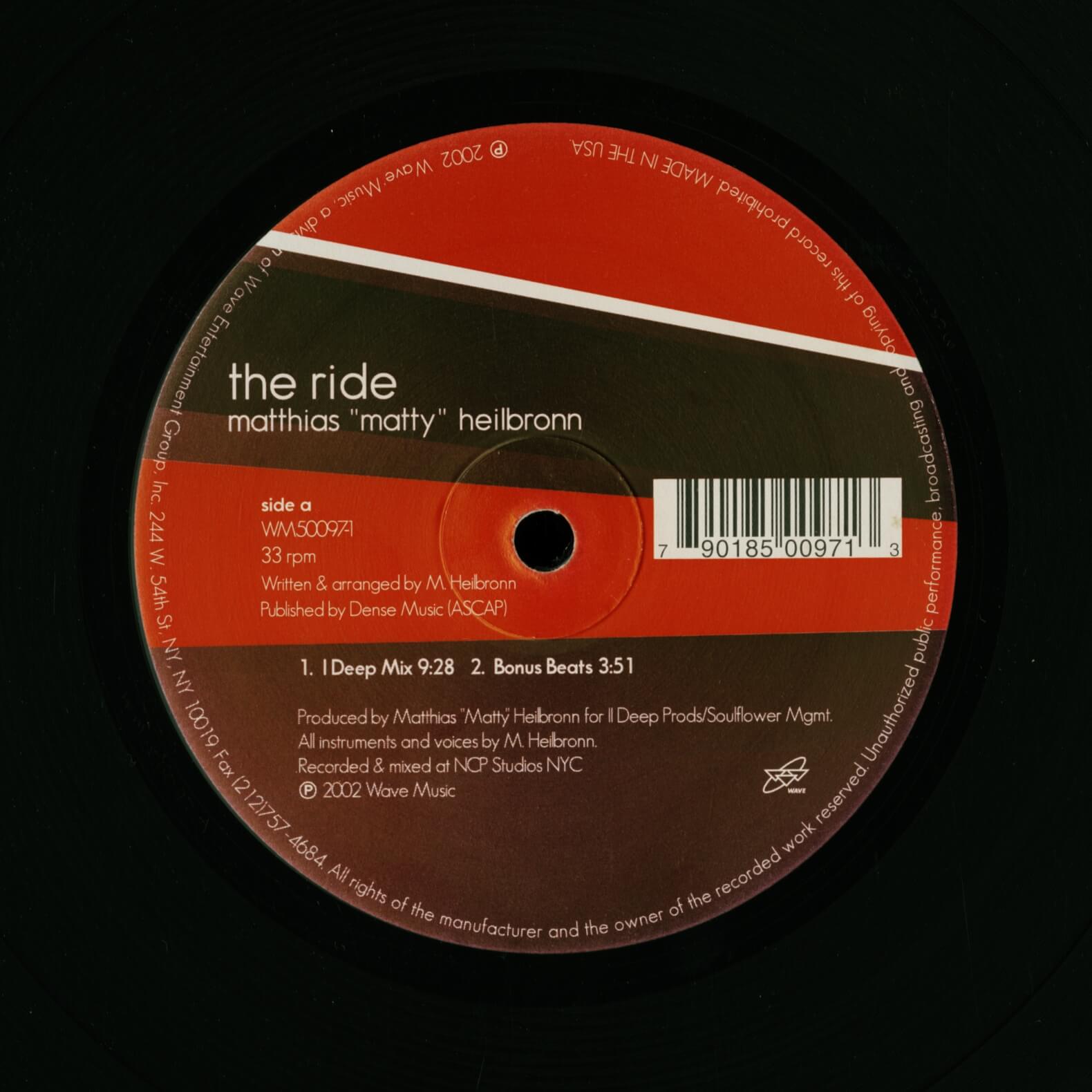 Matthias Heilbronn – The Ride