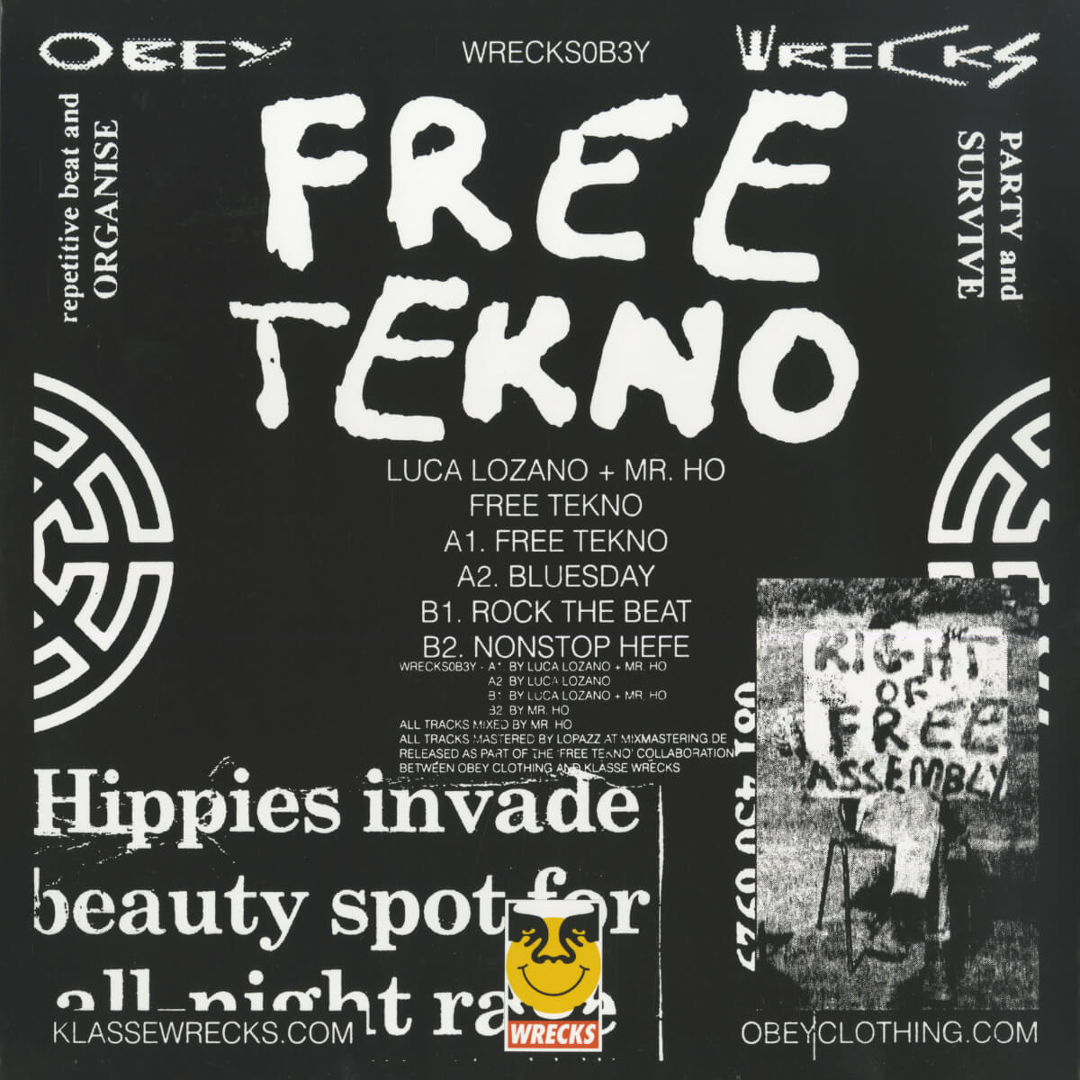 Luca Lozano + Mr. Ho – Free Tekno