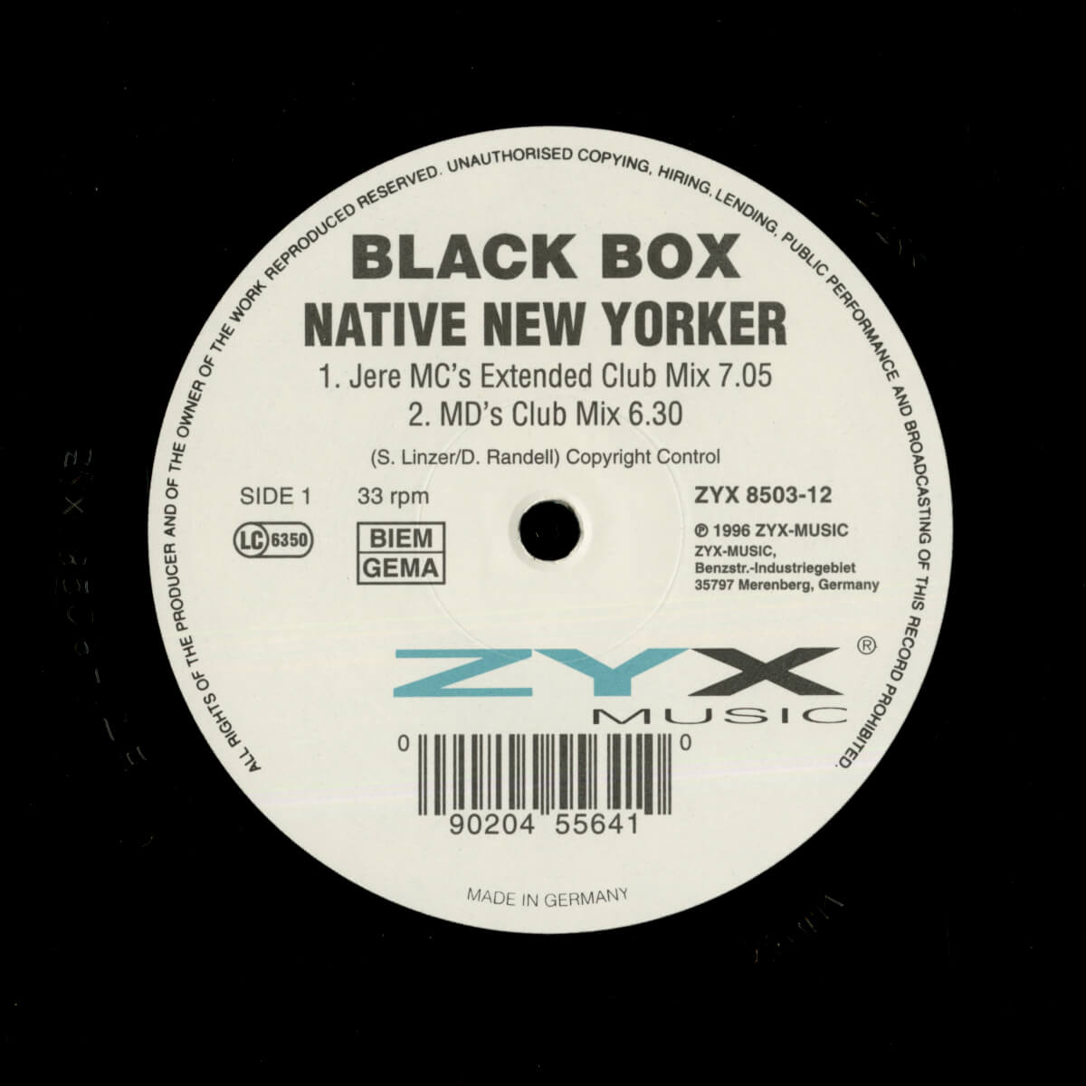 Black Box – Native New Yorker