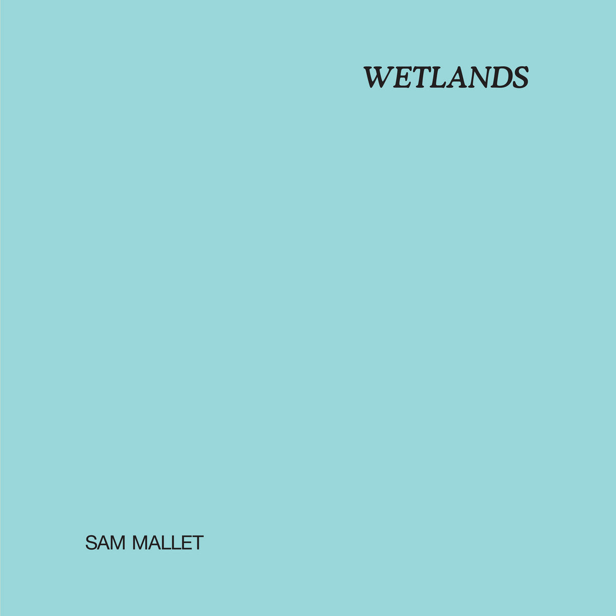 Sam Mallet – Wetlands