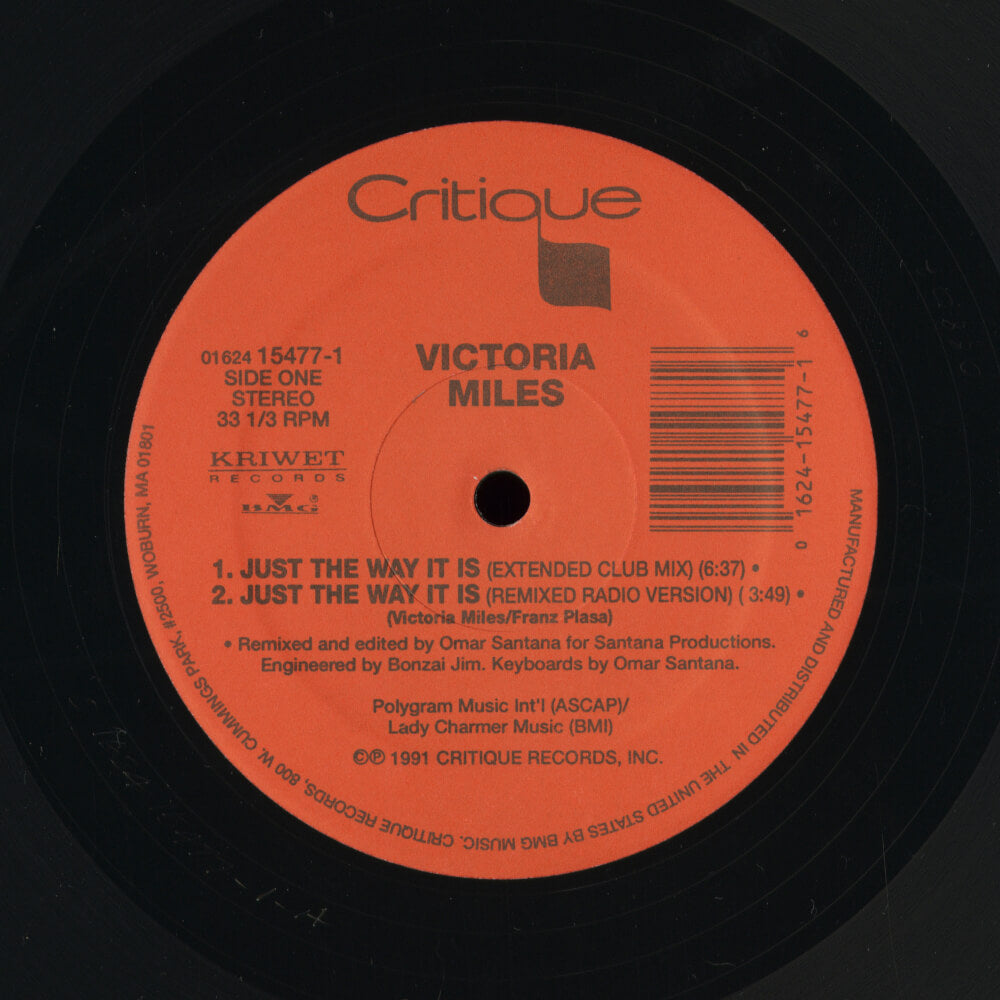 Victoria Miles – Just The Way It Is