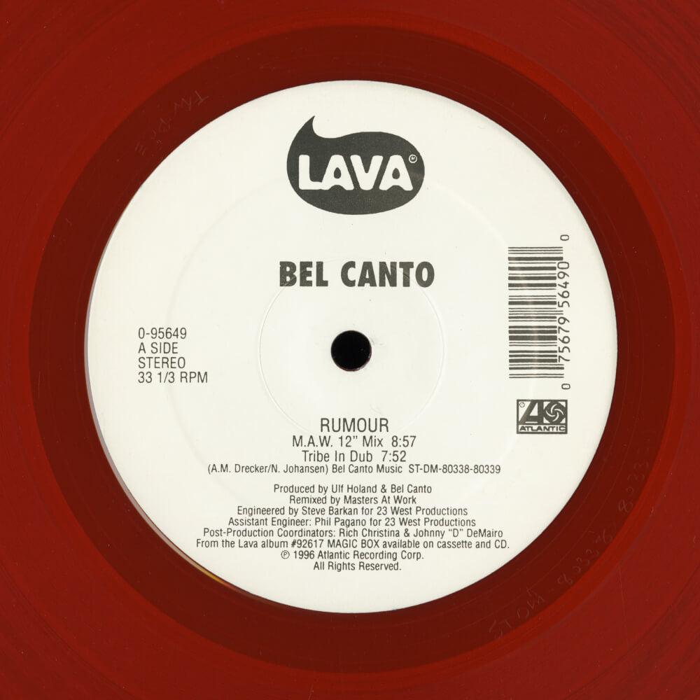 Bel Canto – Rumour (Remixes By Masters At Work)