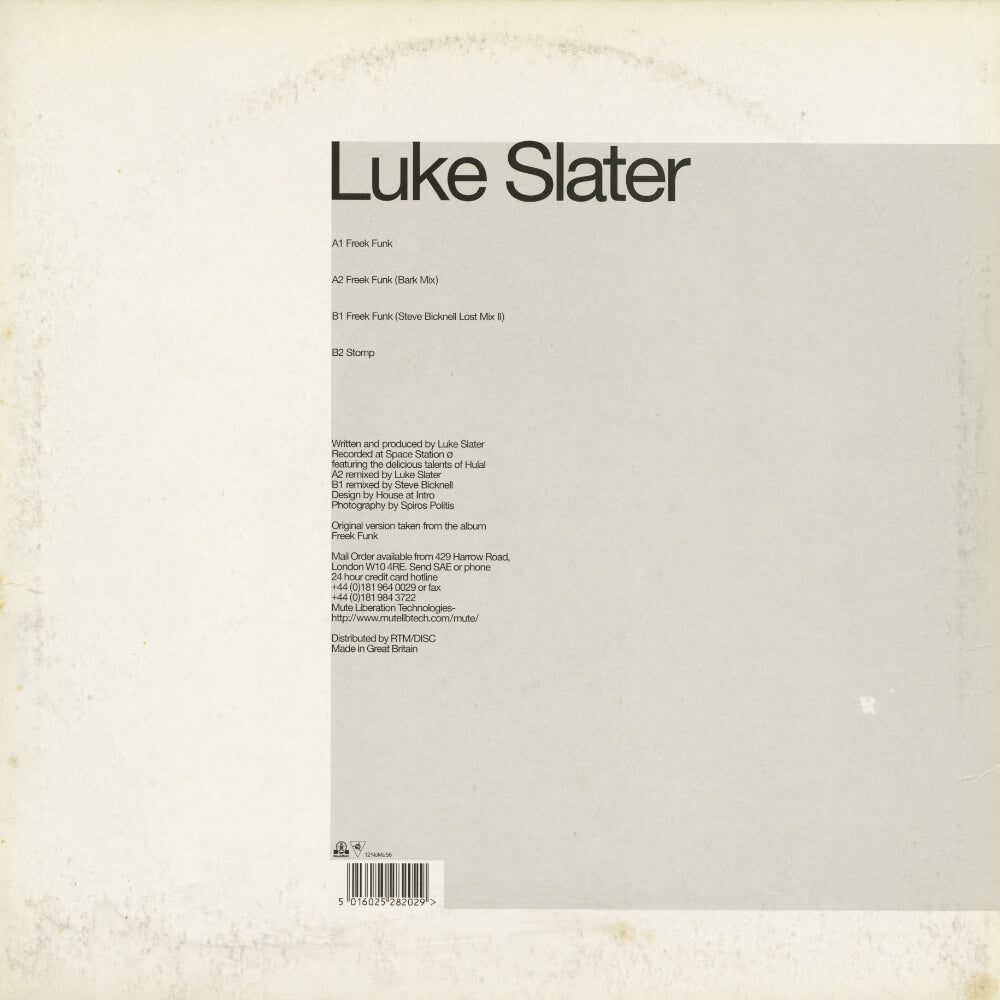 Luke Slater – Freek Funk