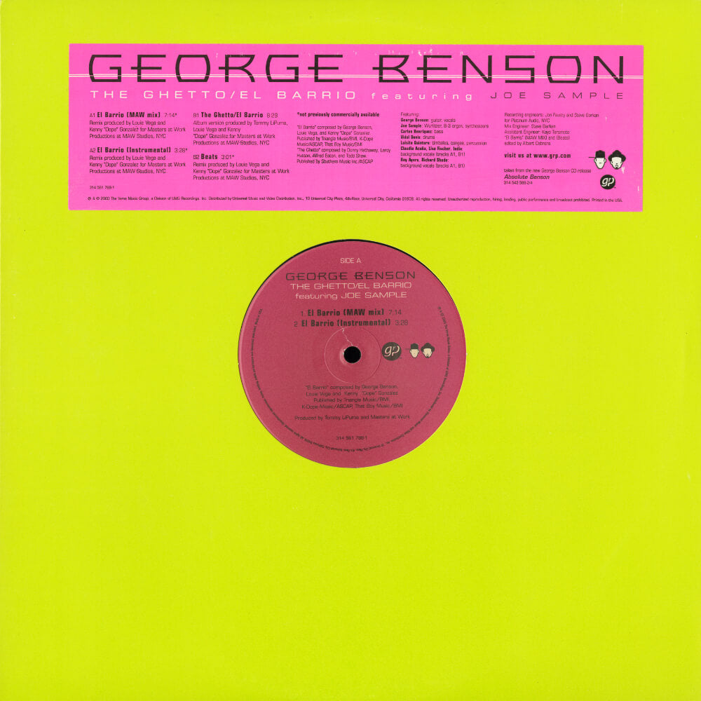 George Benson Featuring Joe Sample – The Ghetto / El Barrio