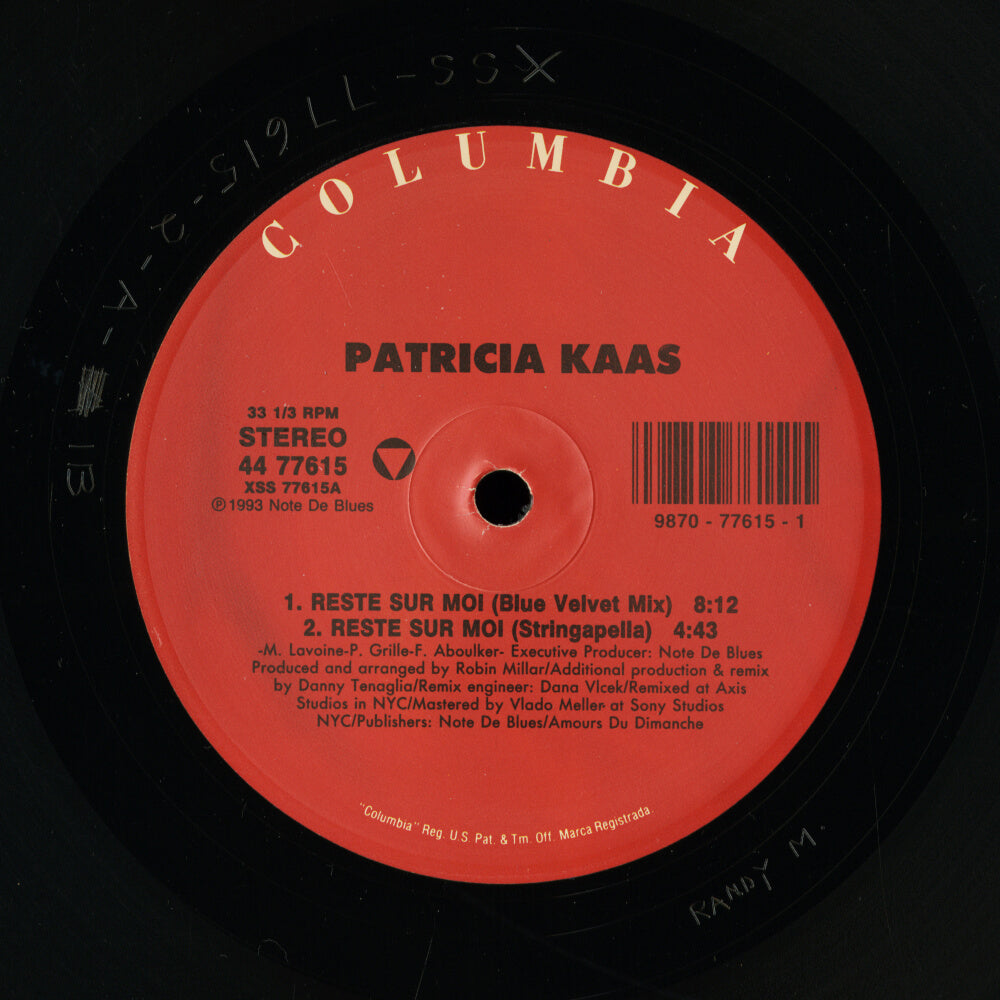 Patricia Kaas – Reste Sur Moi