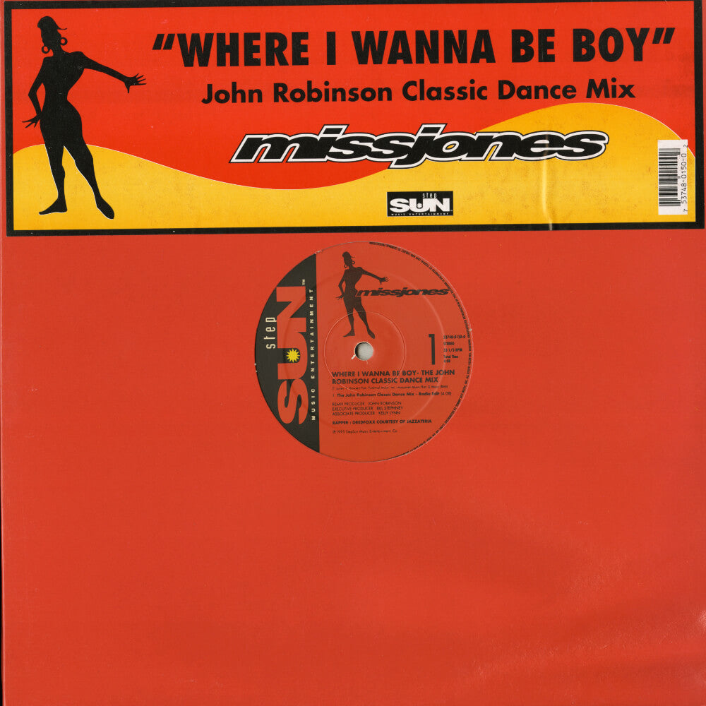 Miss Jones – Where I Wanna Be Boy (The John Robinson Classic Dance Mix)