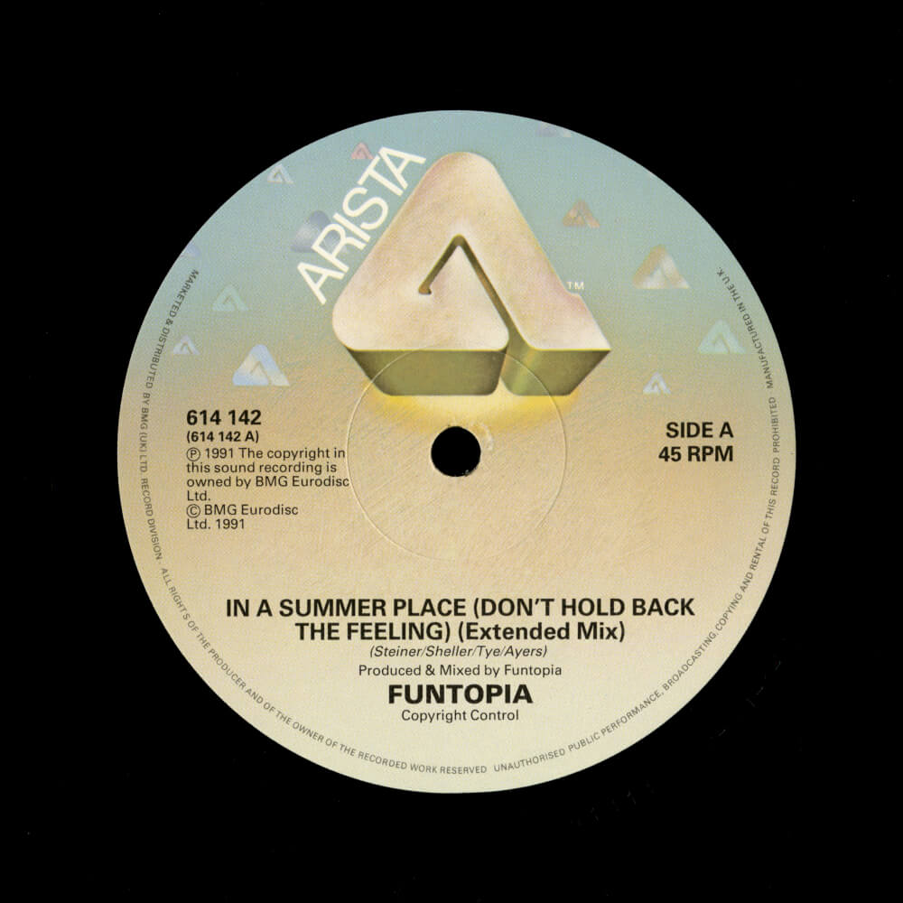 Funtopia – In A Summer Place (Don't Hold Back The Feeling)