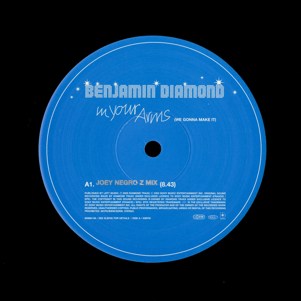 Benjamin Diamond – In Your Arms (We Gonna Make It)