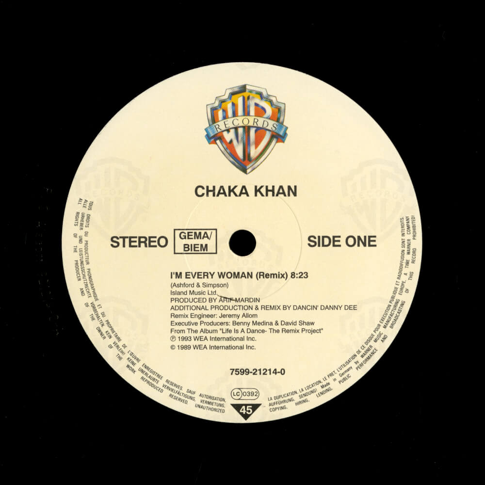 Chaka Khan – I'm Every Woman (Remix)