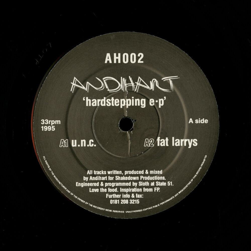 Andi Hart – Hardstepping EP
