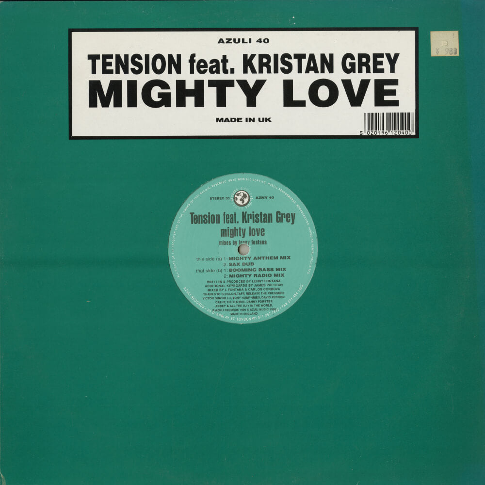 Tension Feat. Kristan Grey – Mighty Love