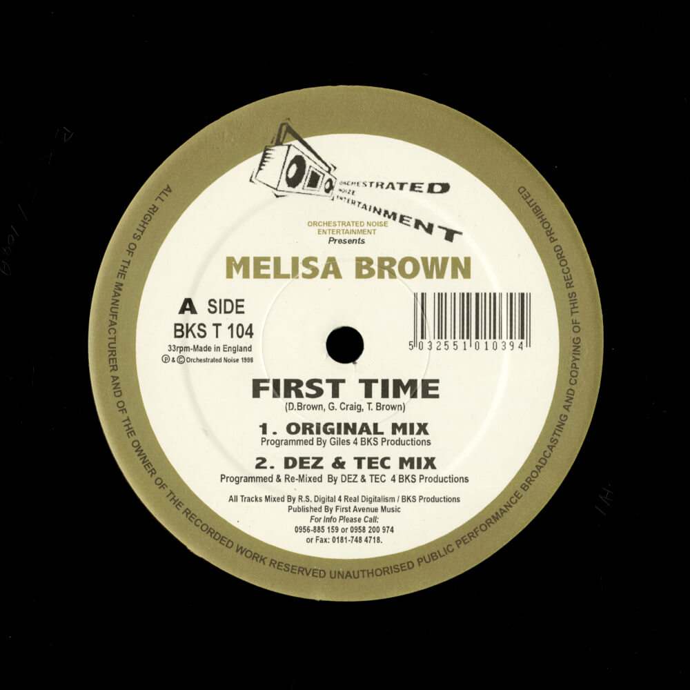 Melisa Brown – First Time