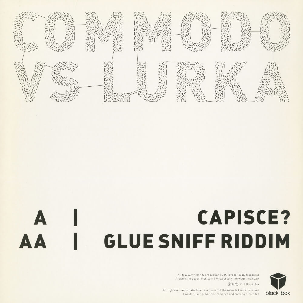Commodo vs Lurka – Capisce? / Glue Sniff Riddim