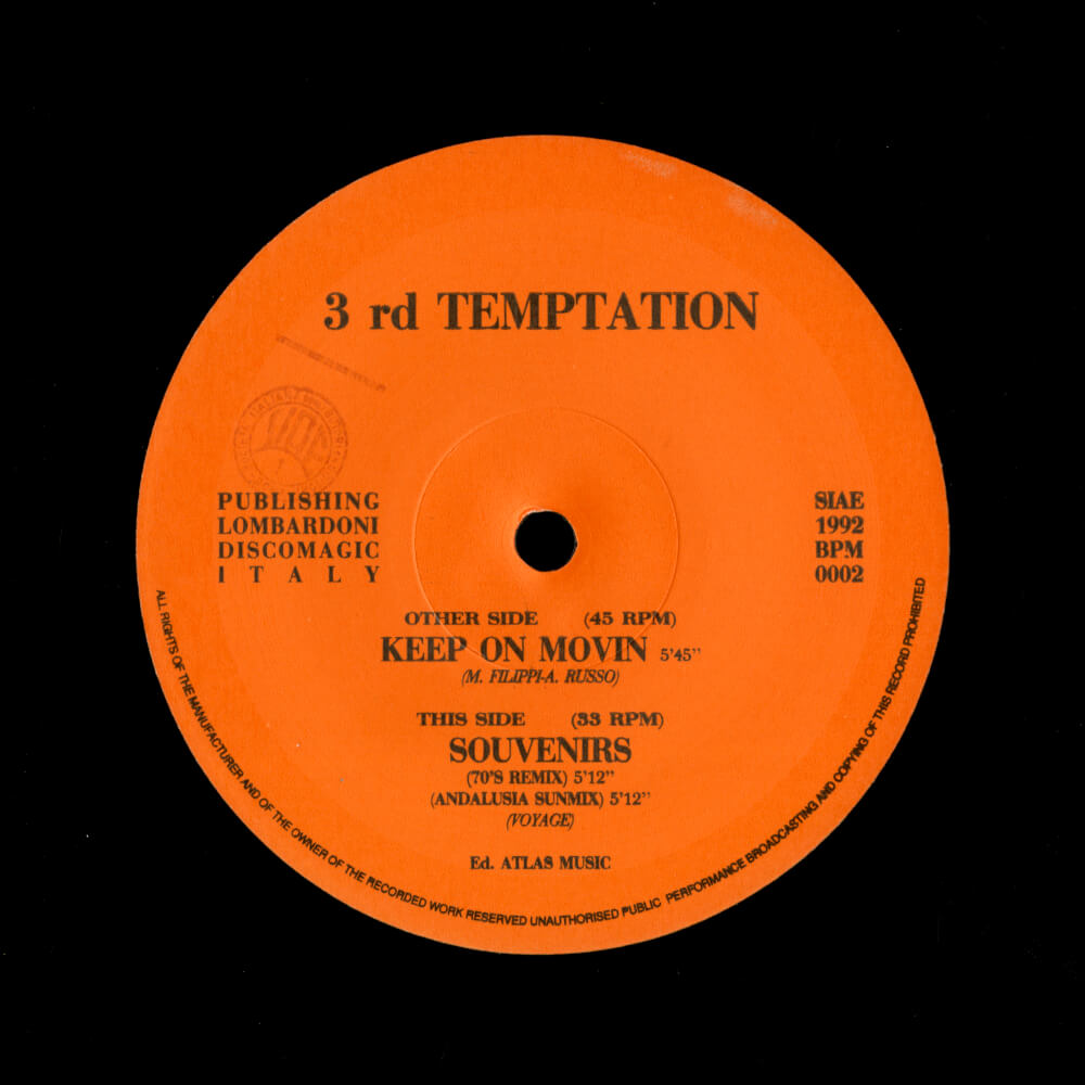 3rd Temptation – Keep On Movin