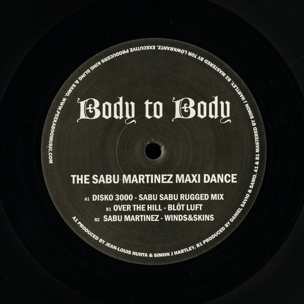 Sabu Martinez / Over The Hill / Disko 3000 – The Sabu Martinez Maxi Dance