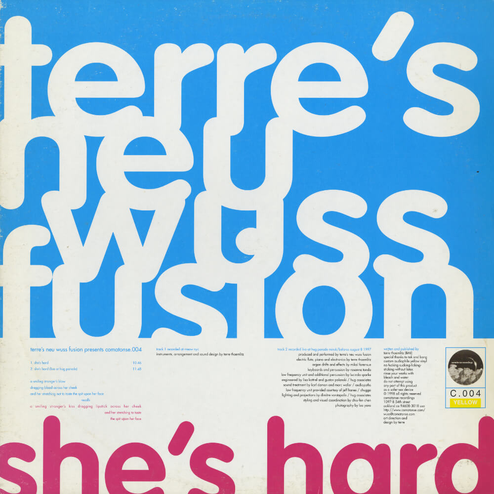 Terre's Neu Wuss Fusion – She's Hard