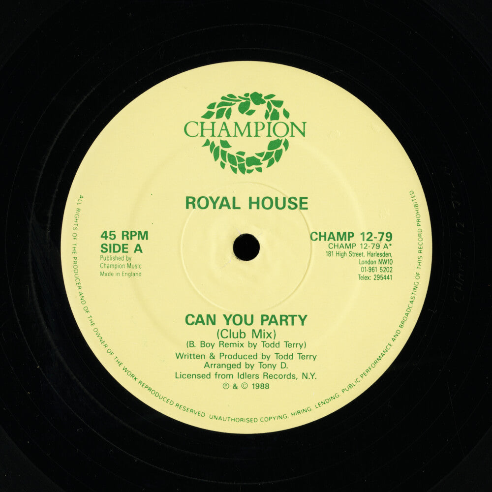 Royal House – Can You Party
