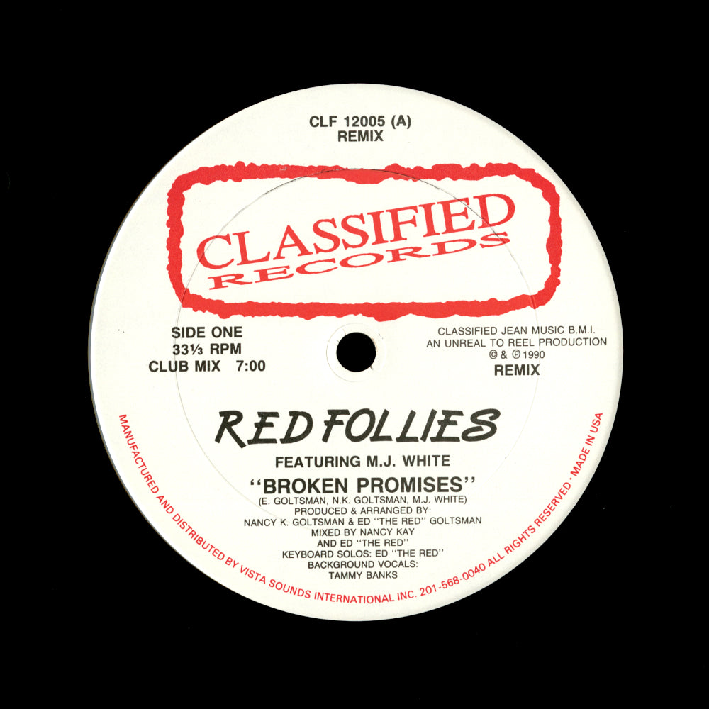 Red Follies Featuring M.J. White – Broken Promises (Remix)