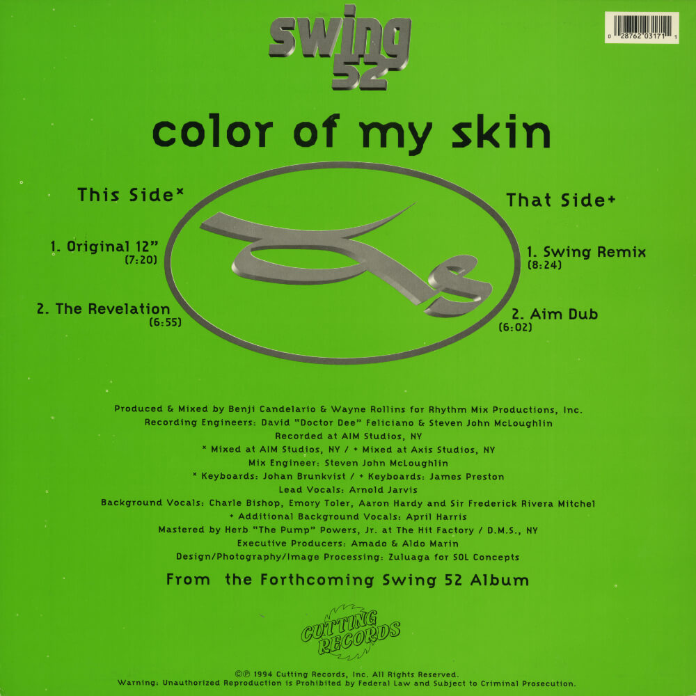 Swing 52 – Color Of My Skin