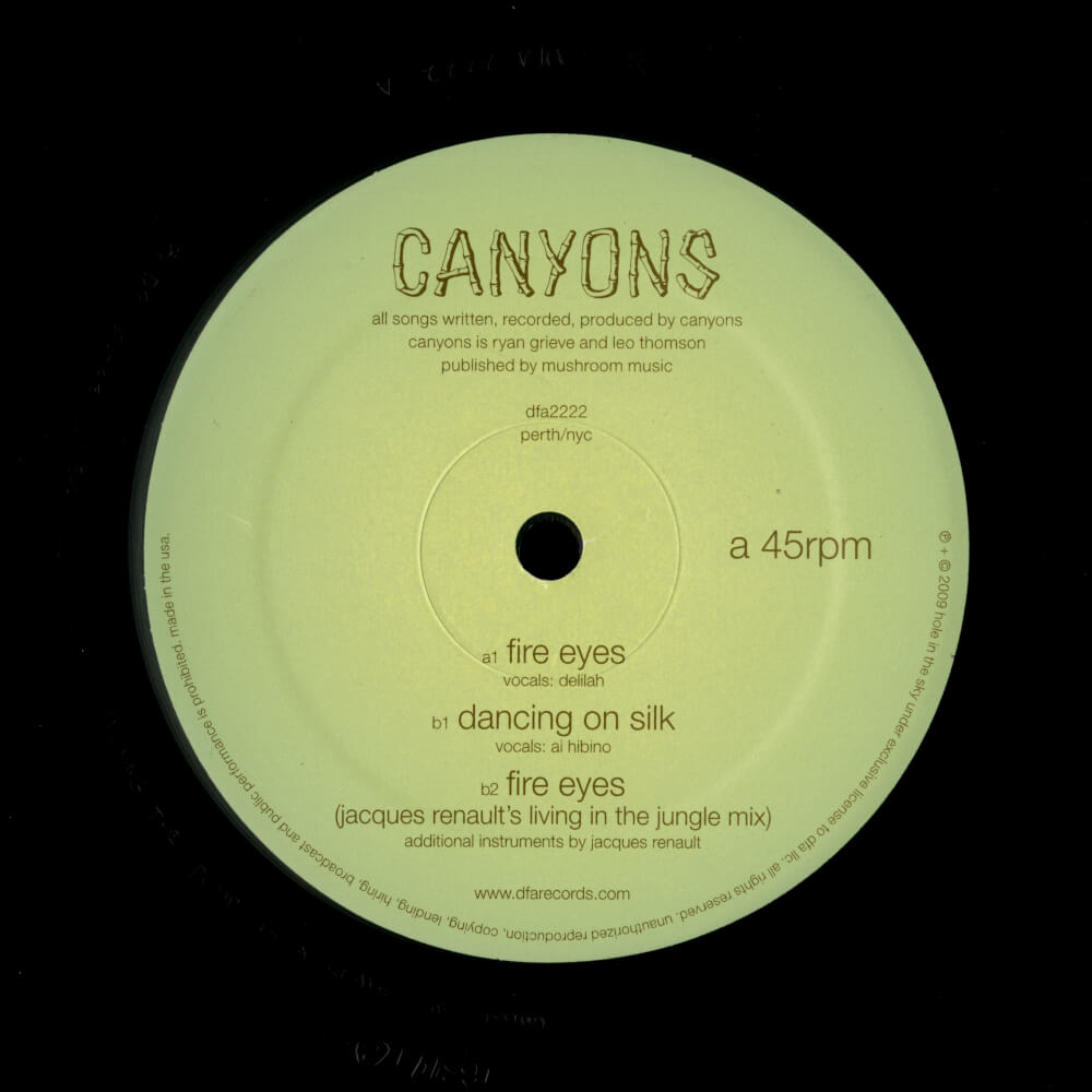 Canyons – Fire Eyes