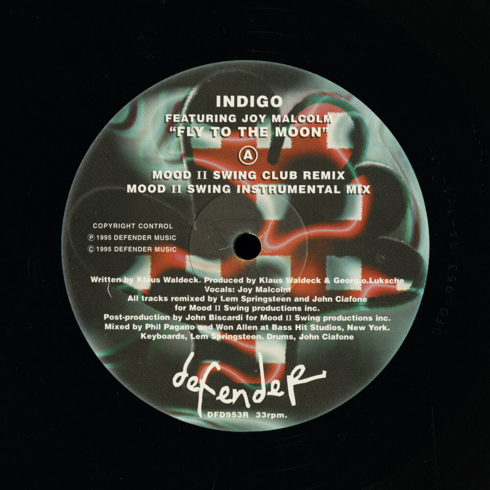 Indigo Featuring Joy Malcolm – Fly To The Moon