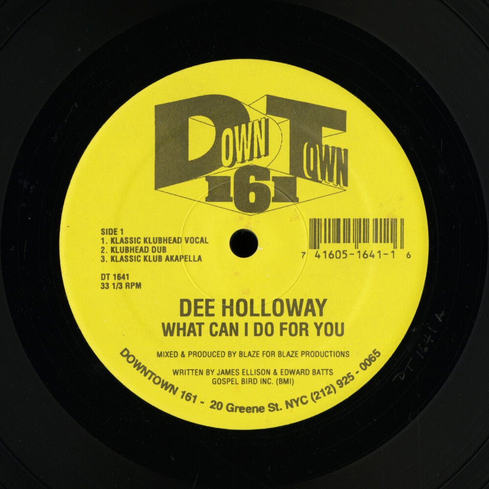Dee Holloway – What Can I Do For You
