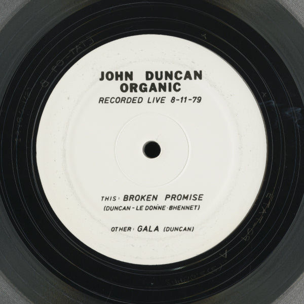 John Duncan – Organic (2018 Reissue)