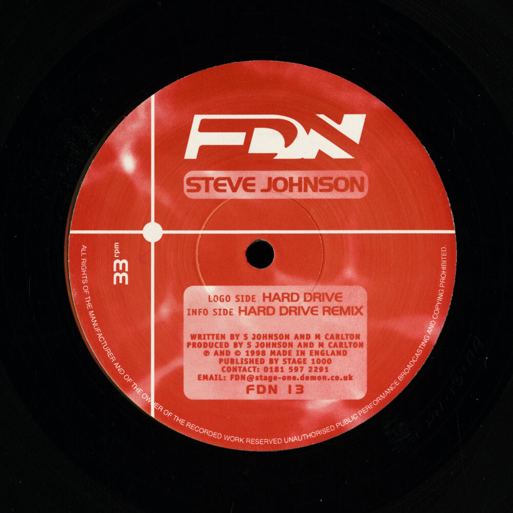 Steve Johnson – Hard Drive