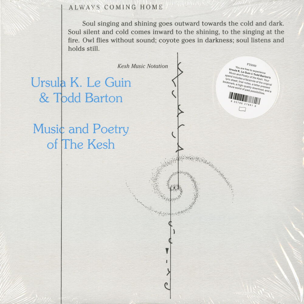 Ursula K. Le Guin & Todd Barton – Music And Poetry Of The Kesh