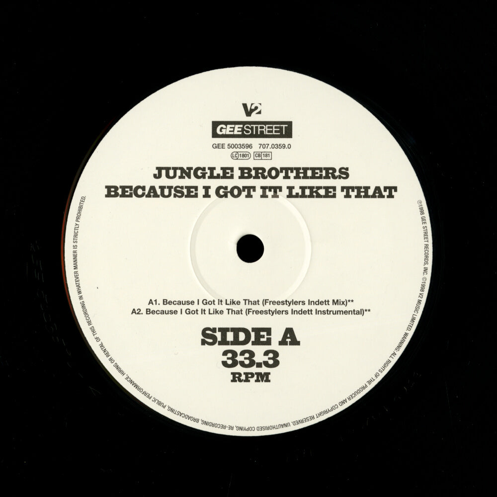 Jungle Brothers – Because I Got It Like That