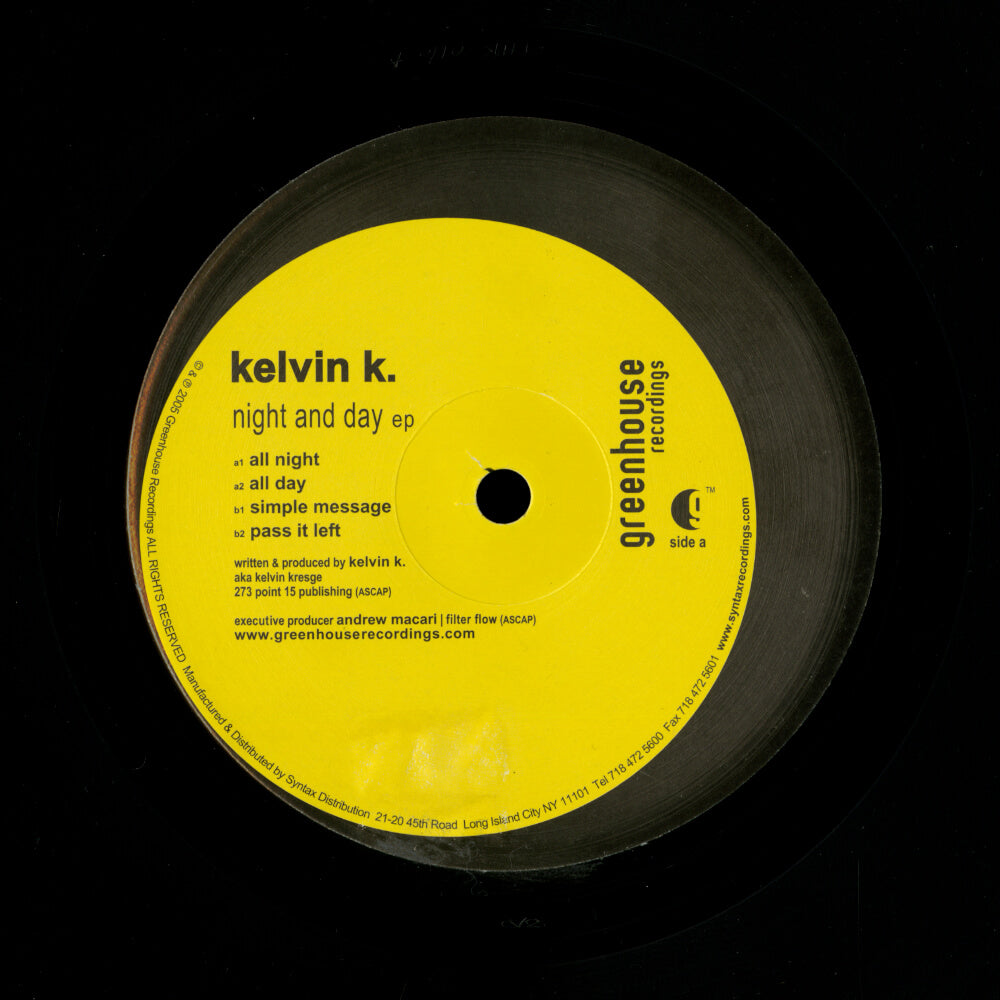 Kelvin K – Night And Day EP