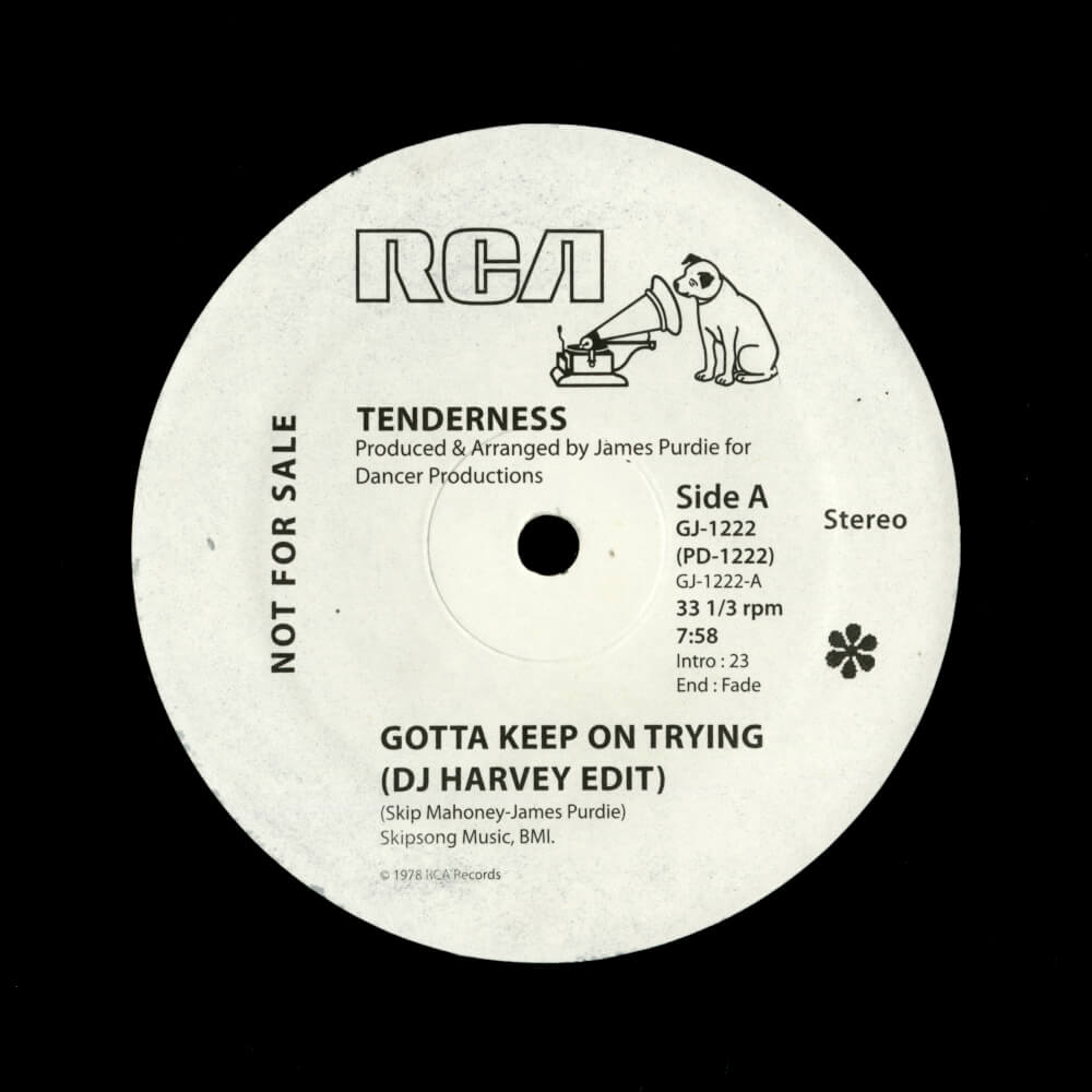 Tenderness – Gotta Keep On Trying (DJ Harvey Edit)