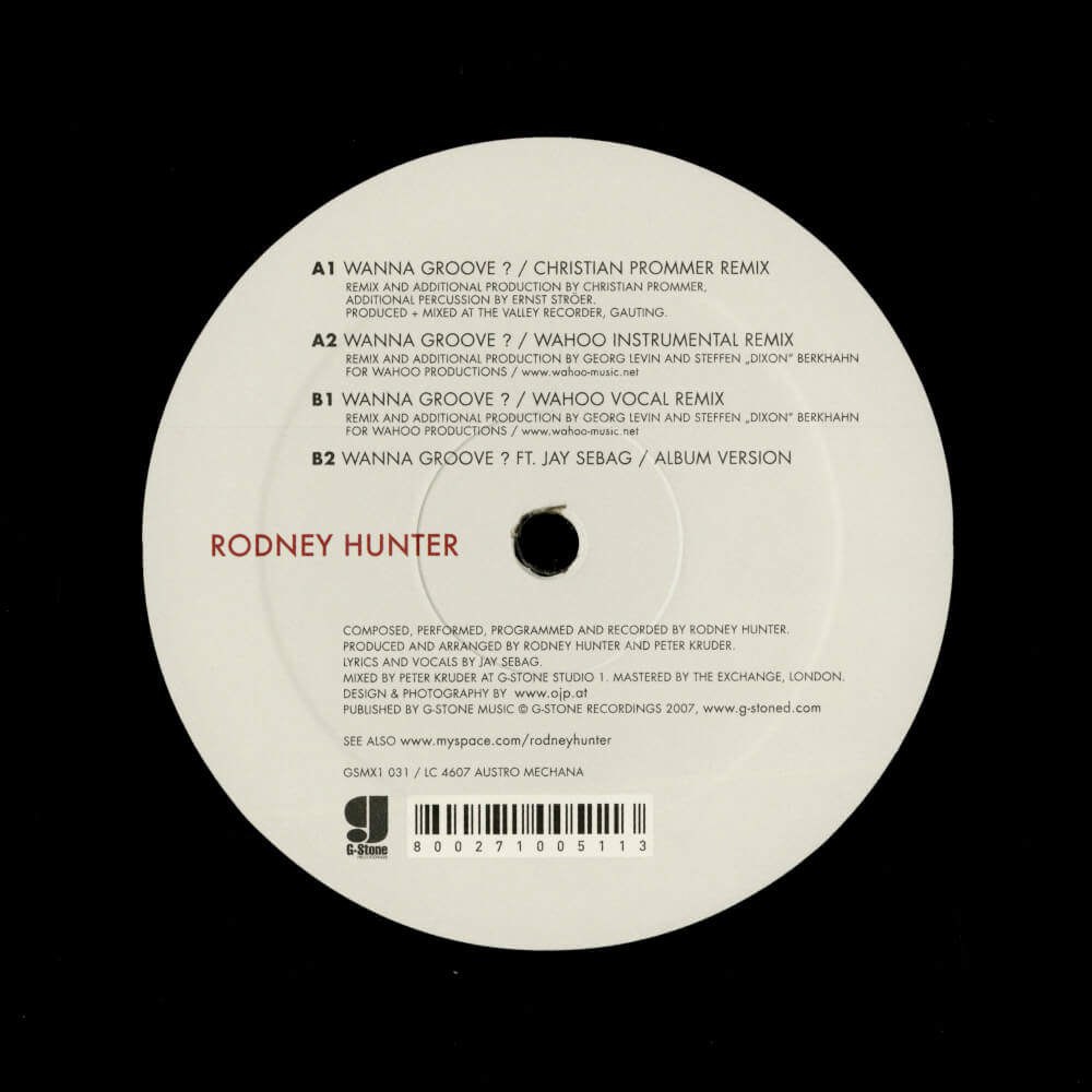 Rodney Hunter – Wanna Groove?