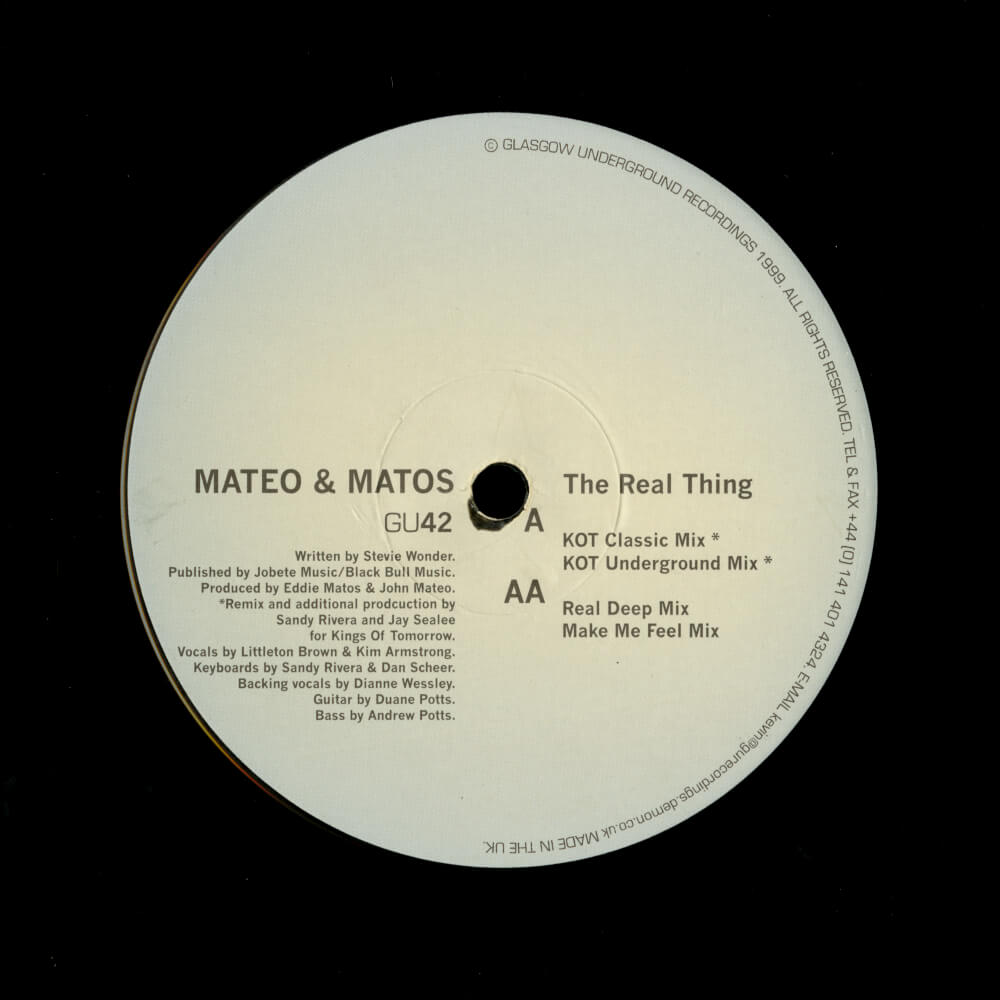 Mateo & Matos – The Real Thing