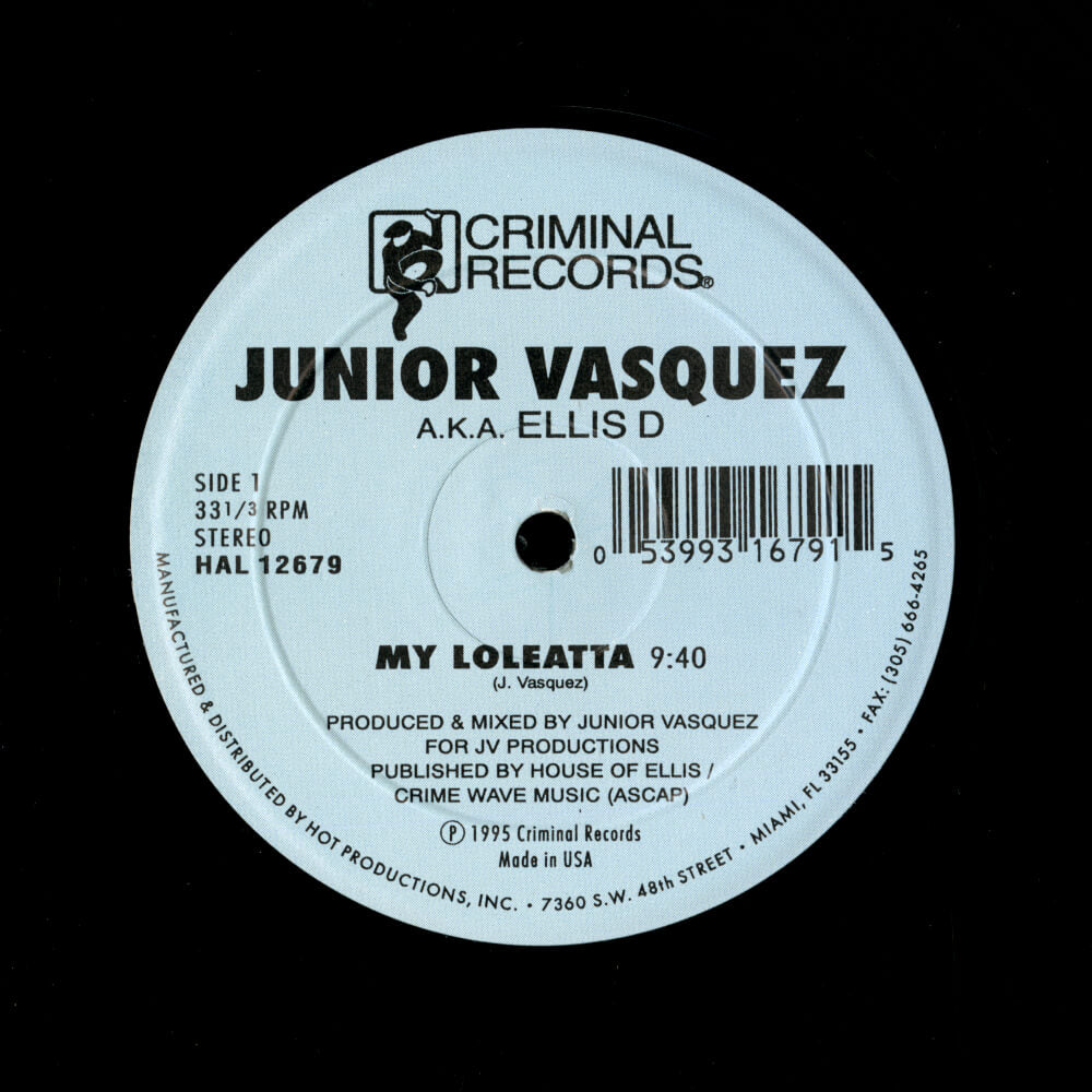Junior Vasquez – My Loleatta / I Will Survive