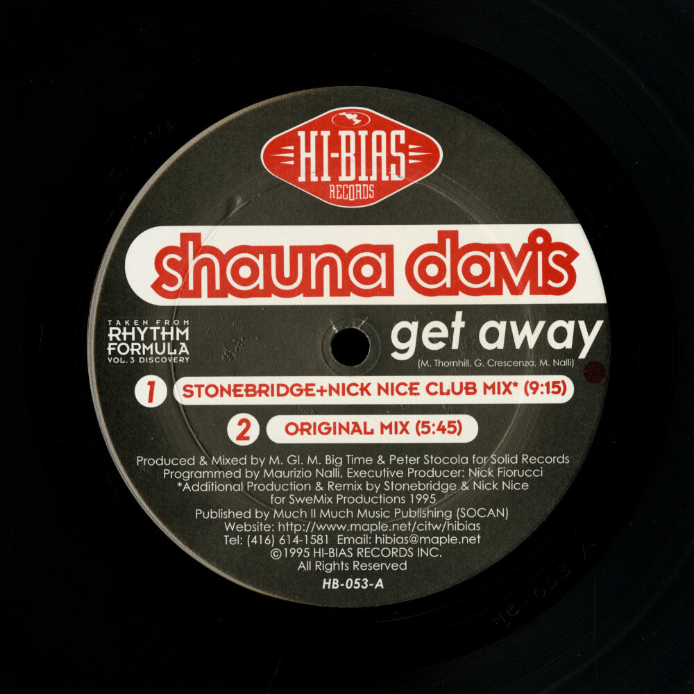 Shauna Davis – Get Away
