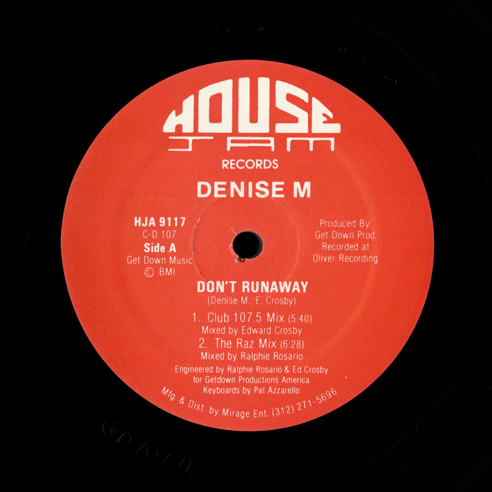 Denise M – Don't Runaway