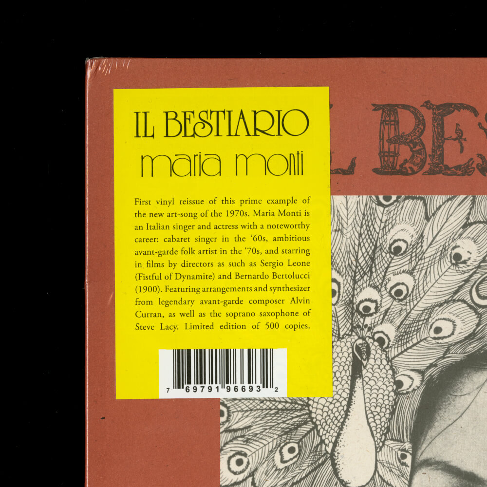 Maria Monti – Il Bestiario (2017 Reissue)