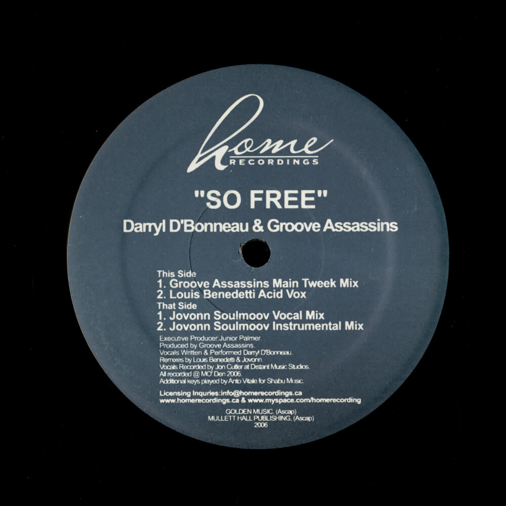 Darryl D'Bonneau & Groove Assassins – So Free