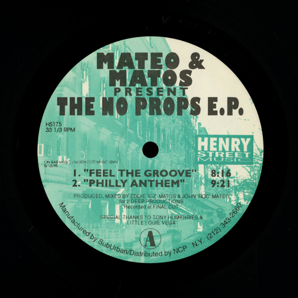 Mateo & Matos – The No Props E.P.