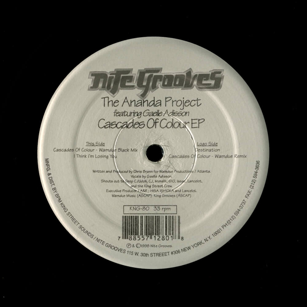 The Ananda Project Featuring Gaelle Adisson – Cascades Of Colour EP