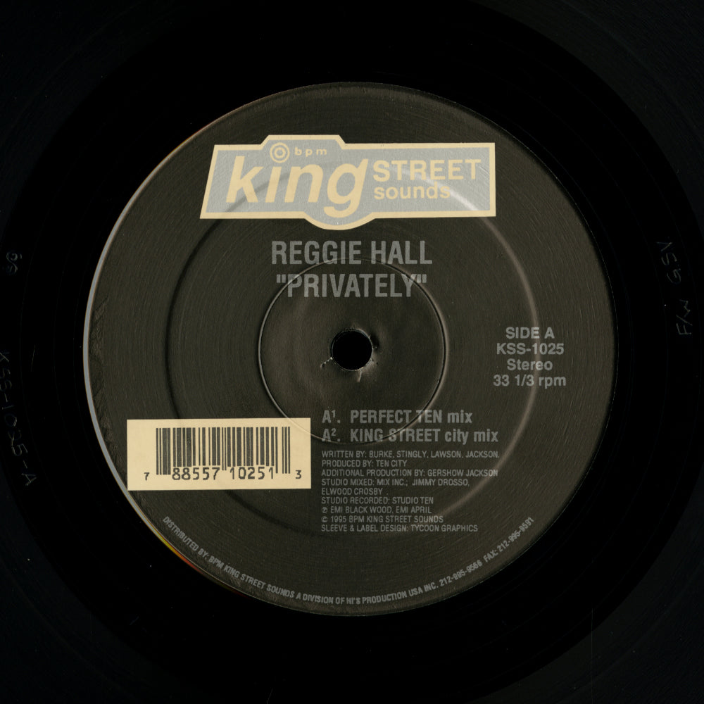 Reggie Hall – Privately