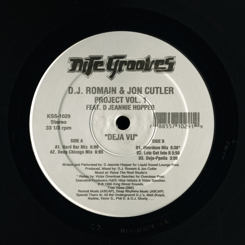 D.J. Romain & Jon Cutler – Project Vol. 1 - Deja Vu