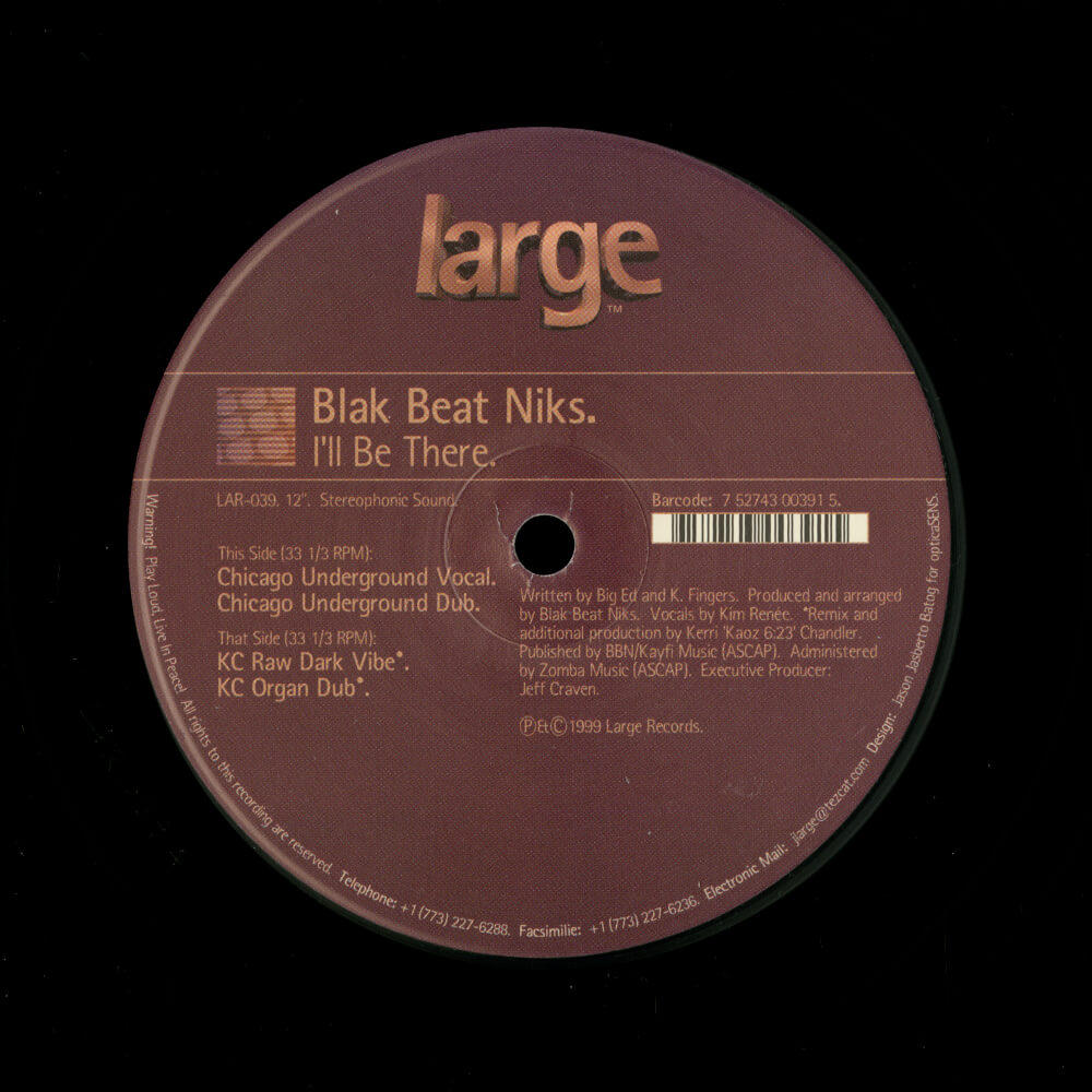 Blak Beat Niks – I'll Be There